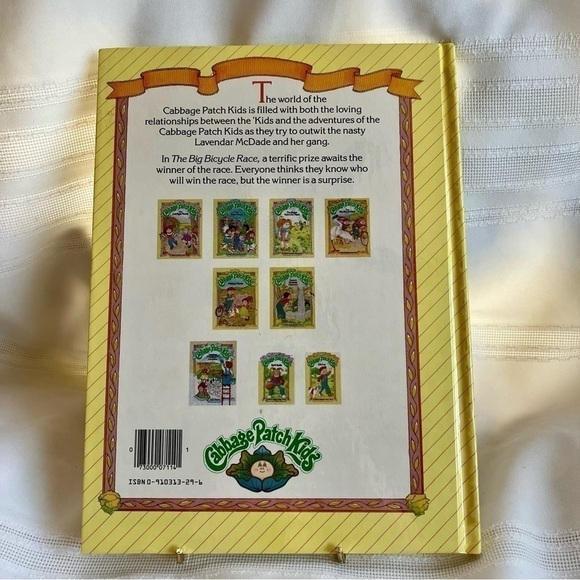 Cabbage Patch Kids The Big Bicycle Race 1984 Mint‎ Hardcov… - Picture 2 of 8
